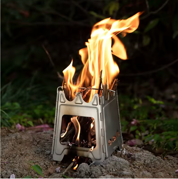 Ultralight Titanium Folding Stove